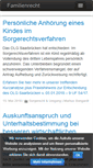 Mobile Screenshot of familienrecht.de